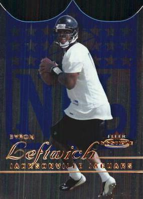 Byron Leftwich [Blue] #123 Football Cards 2003 Fleer Mystique