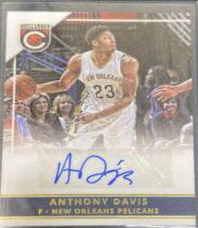 Anthony Davis #AD Basketball Cards 2015 Panini Complete Autographs