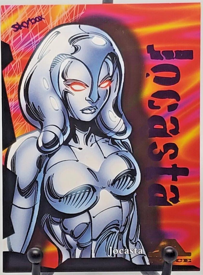 Jocasta [Mighty Rave] #AF8 2024 SkyBox Metal Universe Avengers A-Force Rave