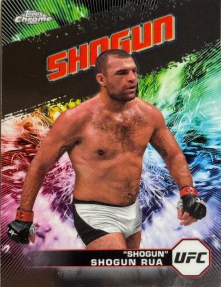 Shogun Rua Shogun [Black Refractor] #AKA-4 Prices | 2024 Topps Chrome ...