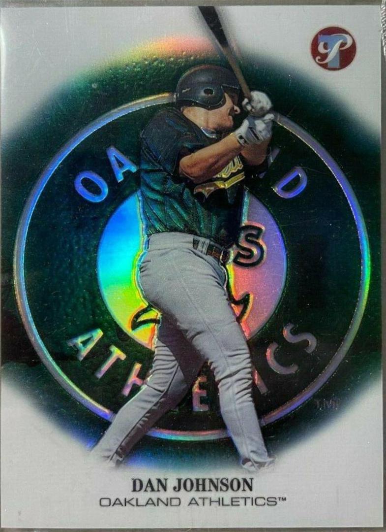 Dan Johnson #181 Baseball Cards 2002 Topps Pristine