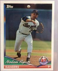 Nolan Ryan #34 Baseball Cards 1994 Topps Bilingual Prices