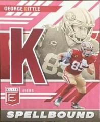 George Kittle [Pink] #SB-GK1 Football Cards 2023 Panini Donruss Elite Spellbound Prices