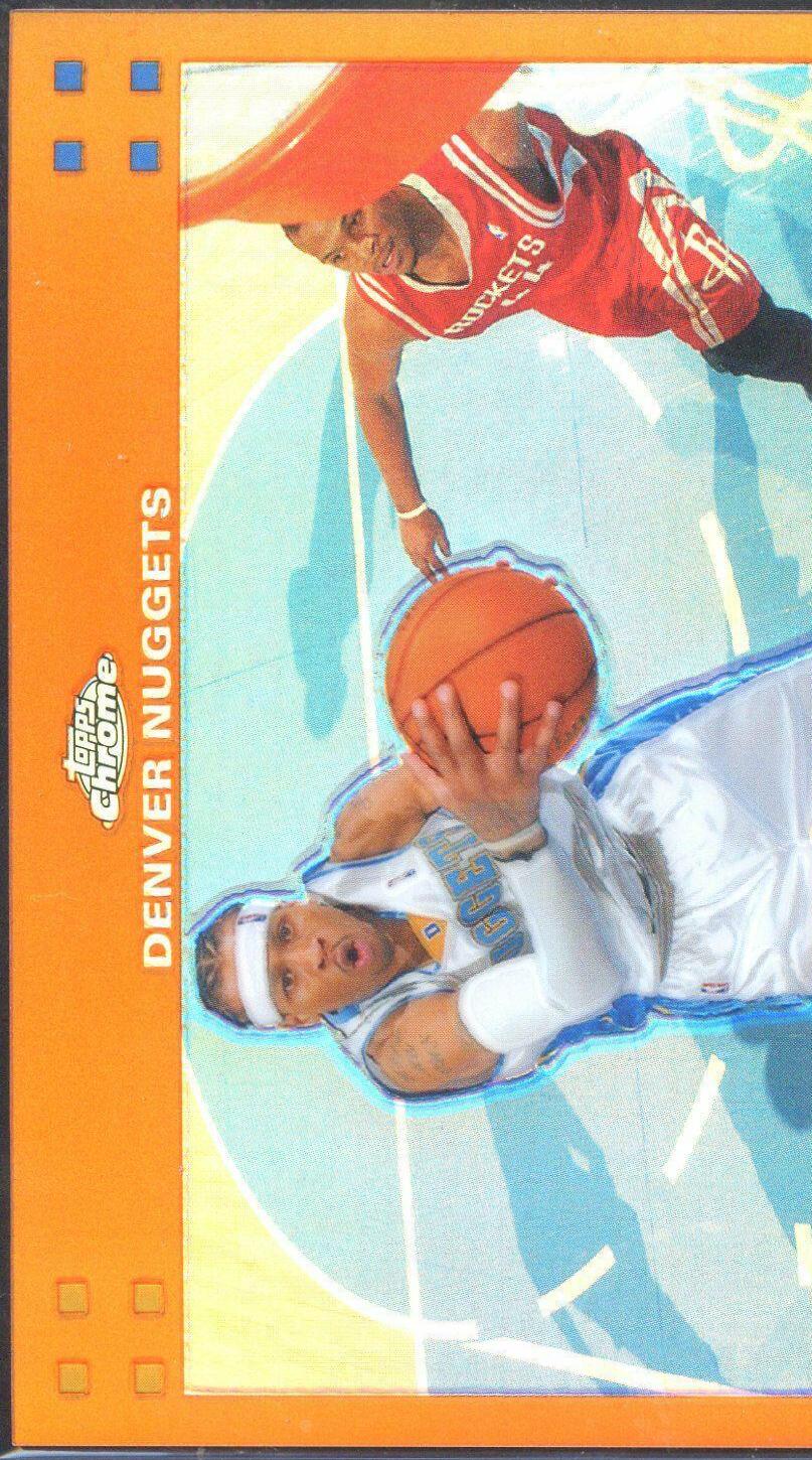 Allen Iverson #33 Basketball Cards 2007 Topps Chrome