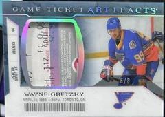 Wayne Gretzky #GTA-GZ Hockey Cards 2022 Upper Deck Artifacts Game Ticket Prices