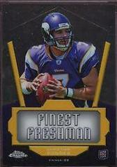 Christian Ponder #FF-CP Football Cards 2011 Topps Chrome Finest Freshmen Prices