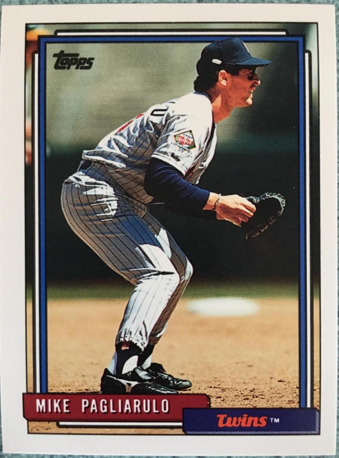 Mike Pagilarulo #721 Baseball Cards 1992 Topps