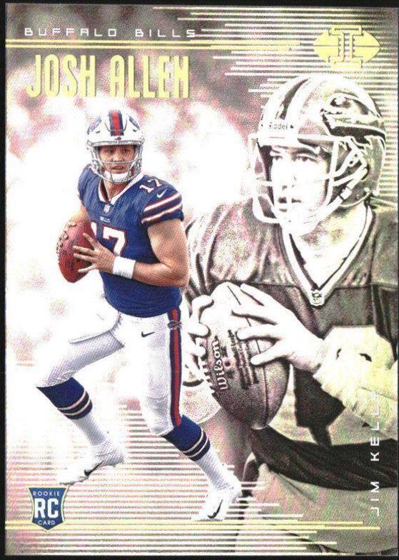 1996 Topps Finest GOLD Refractor JIM KELLY BILLS SSP very rare outlet josh allen