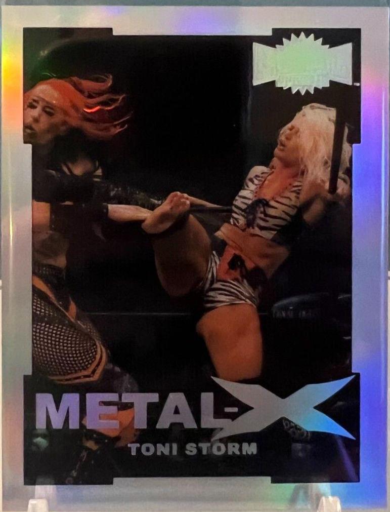 Toni Storm #MX-14 Wrestling Cards 2022 SkyBox Metal Universe AEW Metal X