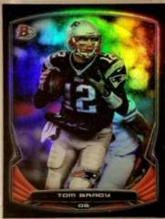 2014 TOM BRADY popular RAINBOW FOIL PSA 8