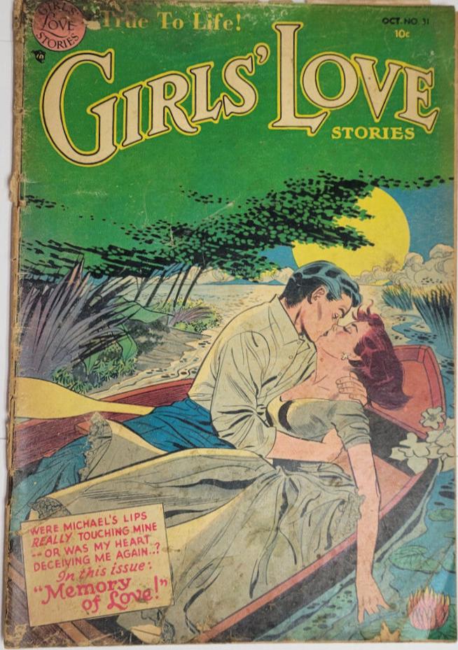 Girls' Love Stories #31 (1954) Comic Books Girls' Love Stories