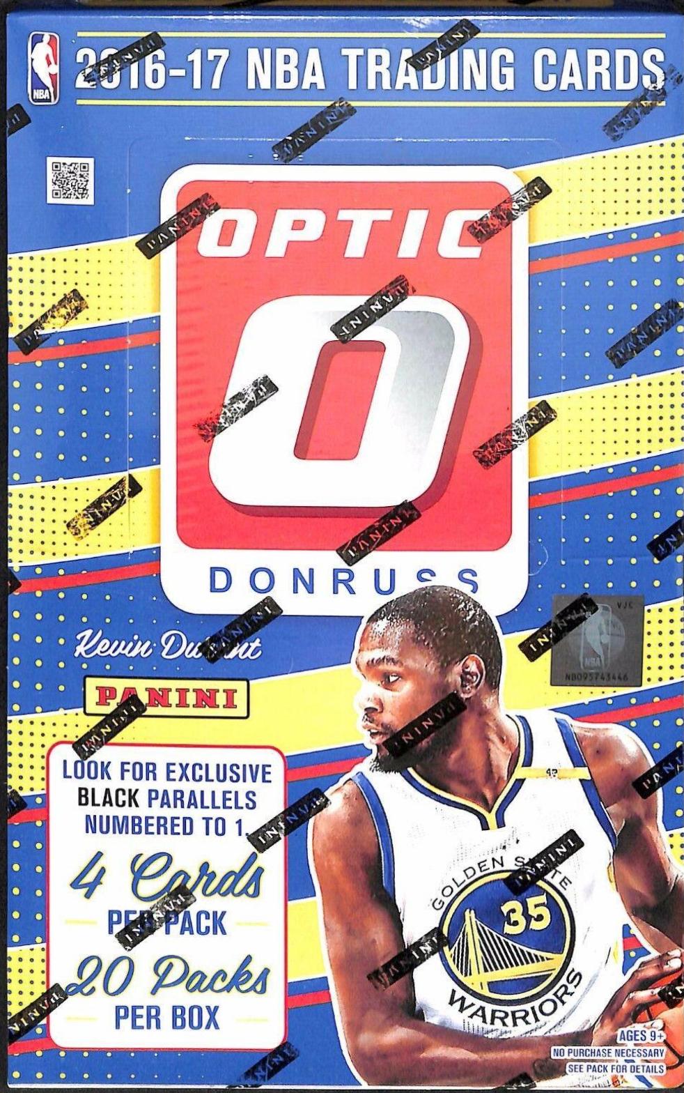 Retail Box Basketball Cards 2016 Panini Donruss Optic