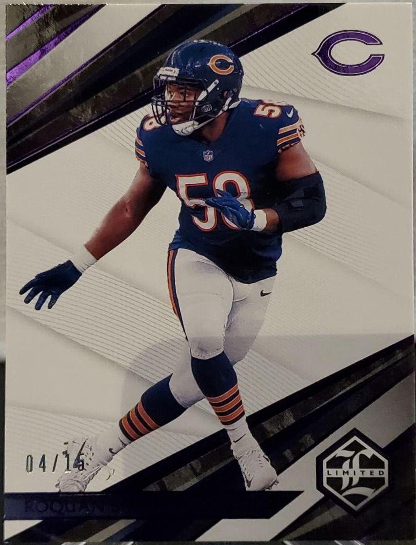 Roquan Smith [Amethyst Spotlight] #7 Football Cards 2021 Panini Limited