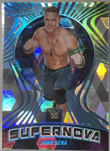 John Cena [Cubic] #23 Wrestling Cards 2022 Panini Revolution WWE Supernova