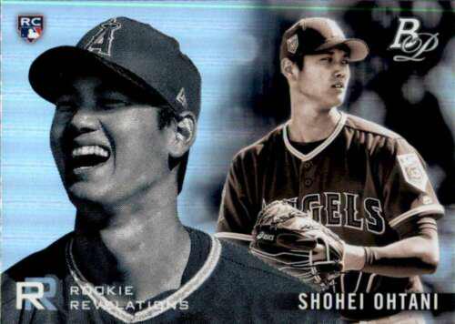 2018 Bowman sold Platinum Shohei Ohtani RC Rookie Revalations RR-9