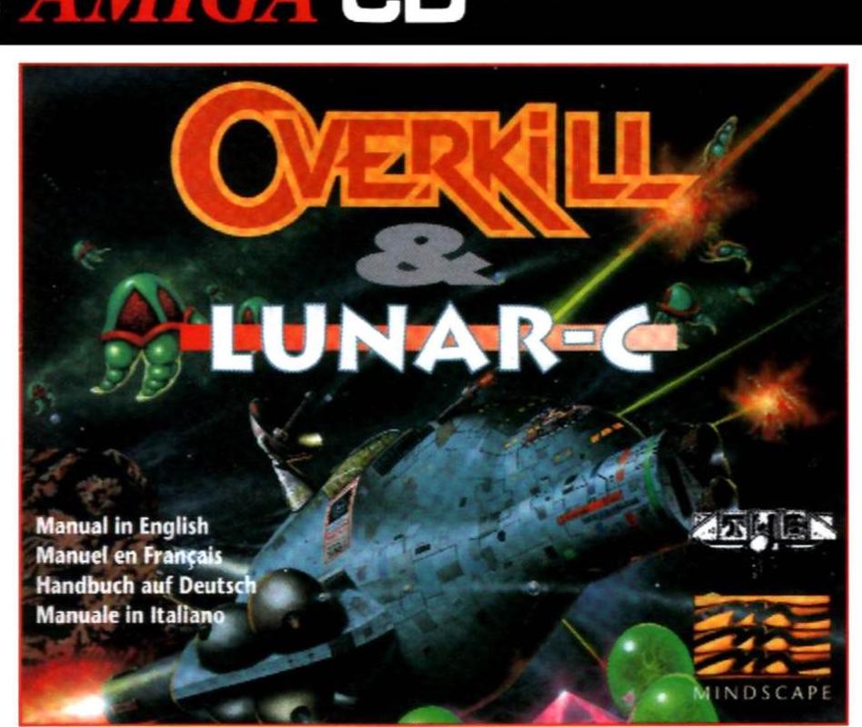 Overkill & Lunar C PAL Amiga CD32