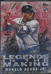 Ronald Acuna Jr. [Red] #LITM-1 Baseball Cards 2018 Topps Update Legends in the Making Prices