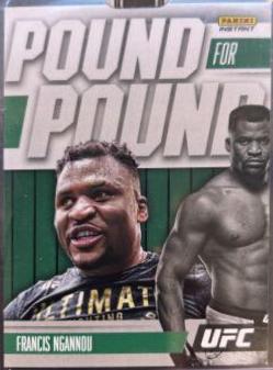 Francis Ngannou #PP7 Ufc Cards 2021 Panini Instant UFC Pound for Pound