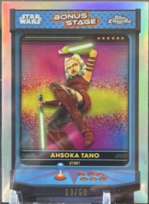 Ahsoka Tano #BS-AT Star Wars 2024 Topps Chrome Bonus Stage