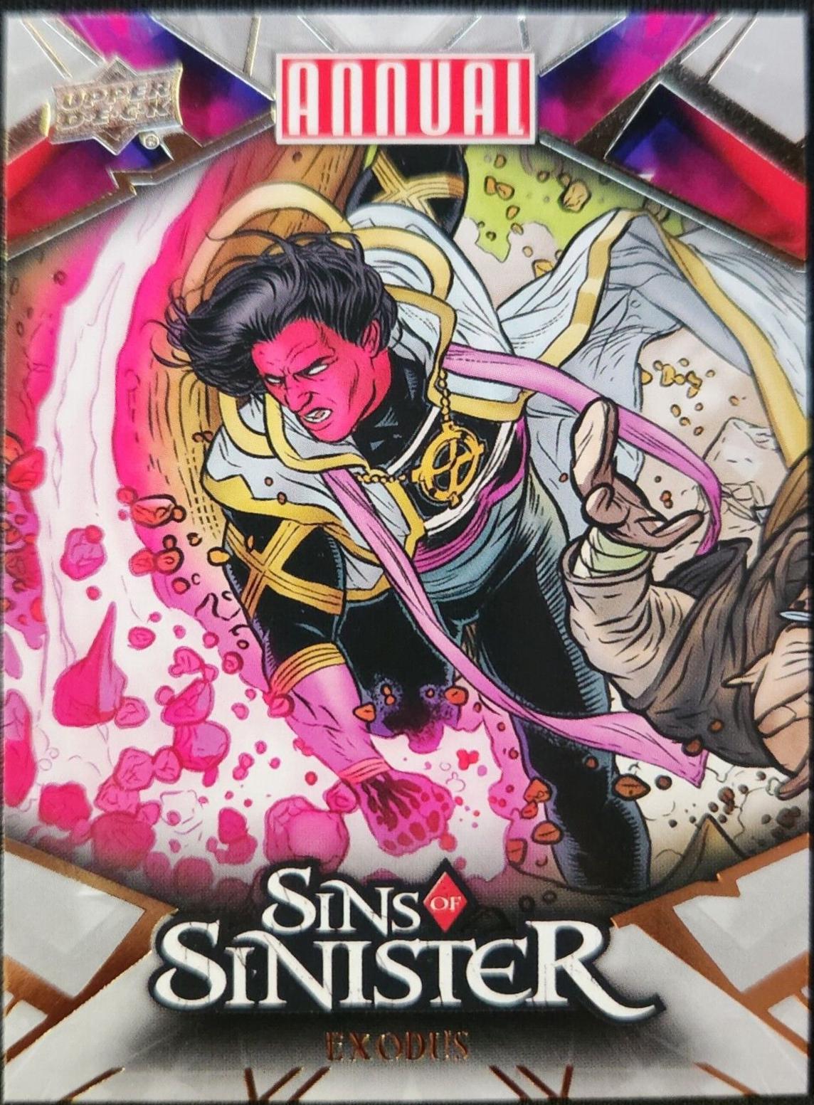 Exodus #SS-19 Marvel 2023 Upper Deck Annual Sins of Sinister