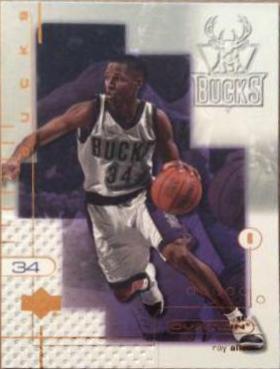 Ray Allen #48 Basketball Cards 2001 Upper Deck Ovation