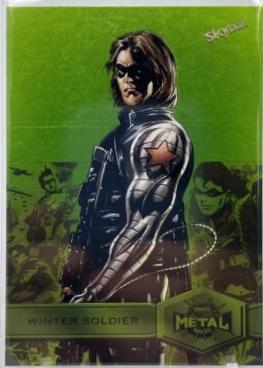 Winter Soldier [Green] #199 Marvel 2022 Metal Universe Spider-Man