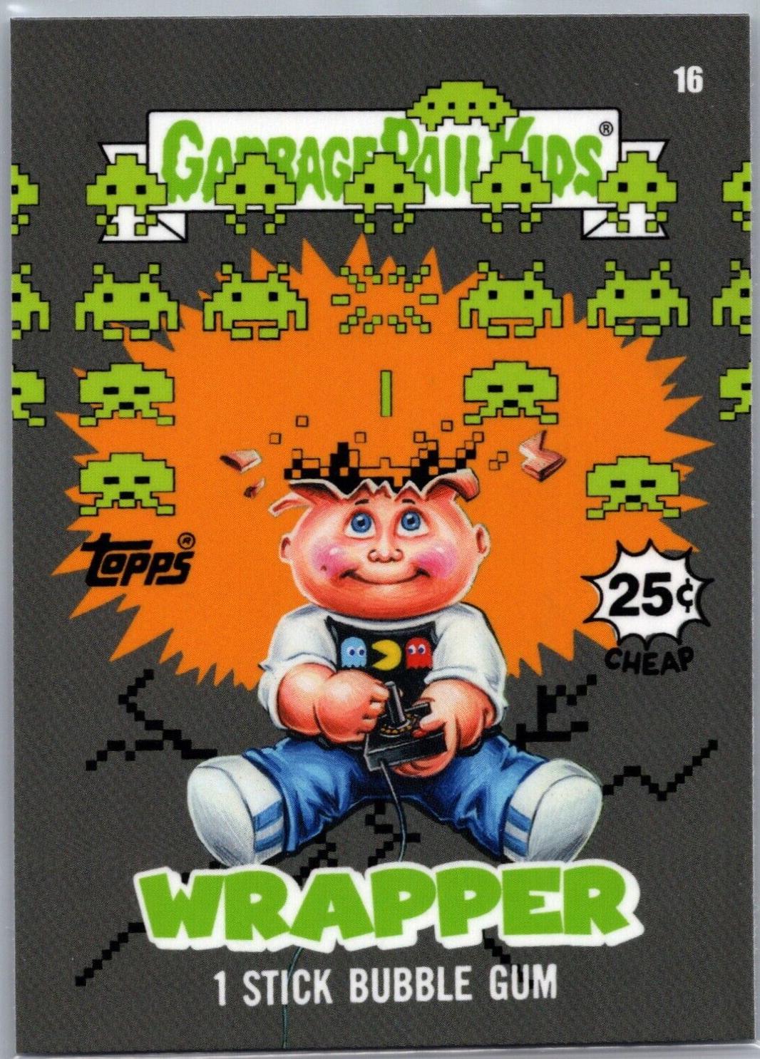 Wrapper #16 Garbage Pail Kids 2024 Game Over