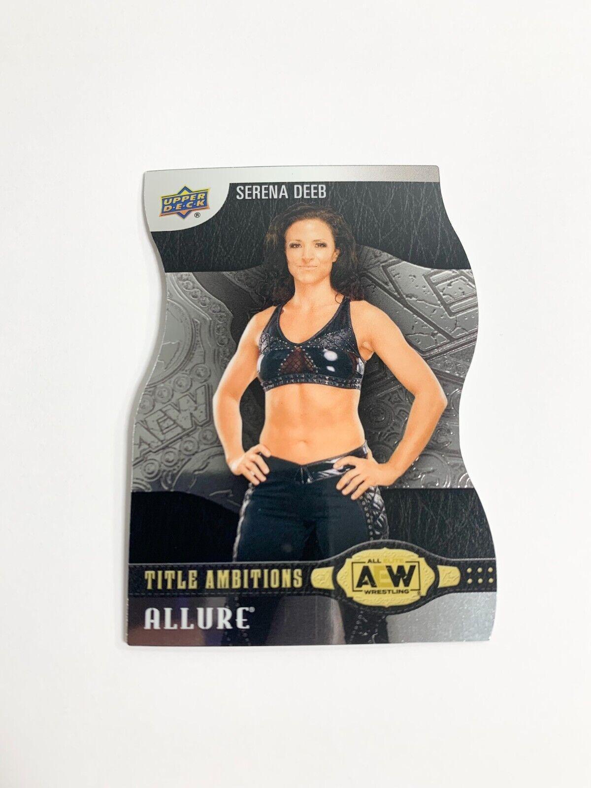 Serena Deeb #TA-17 Wrestling Cards 2022 Upper Deck Allure AEW Title Ambitions