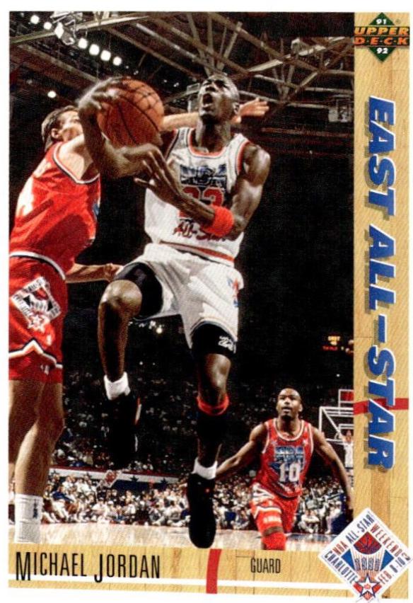 1991 store Upper Deck number 69 Michael Jordan all star 10 gem mint