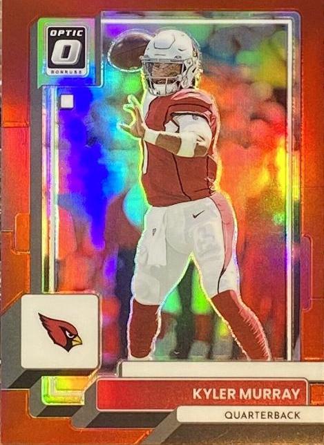 Kyler Murray [Red] #1 Football Cards 2022 Panini Donruss Optic