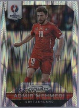 Admir Mehmedi [Flash Prizm] #158 Soccer Cards 2016 Panini Prizm UEFA