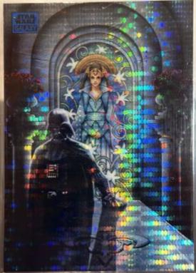 Mourning for Padme #31 Star Wars 2024 Topps Chrome Galaxy