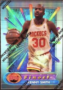 Kenny Smith Refractor #218 Basketball Cards 1994 Finest