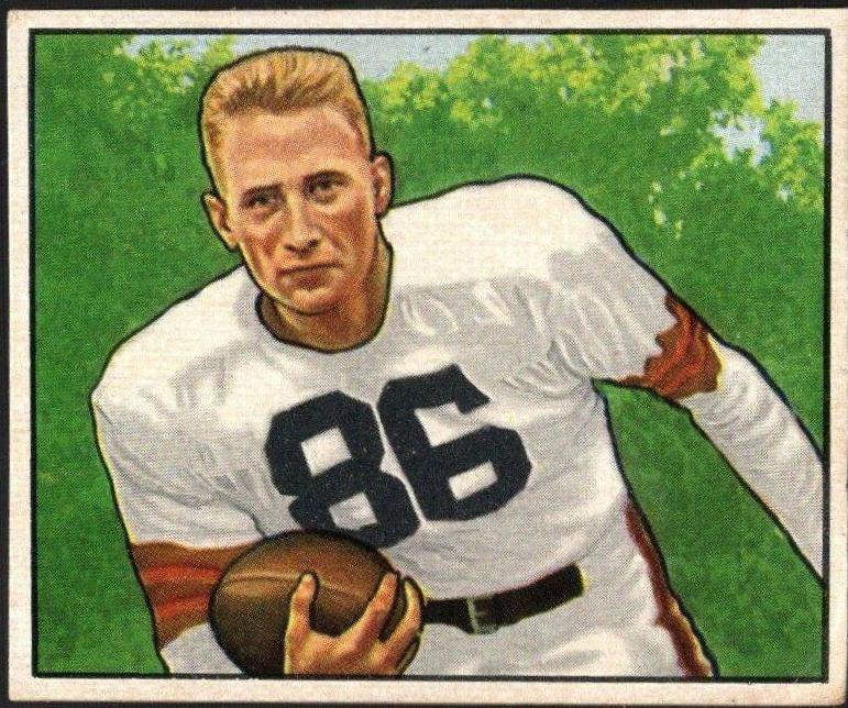 Dub Jones #117 Football Cards 1950 Bowman