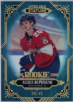 Aleksi Heponiemi [Blue] #109 Hockey Cards 2020 Upper Deck Stature