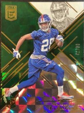 Eli Apple #106 Football Cards 2016 Panini Donruss Elite