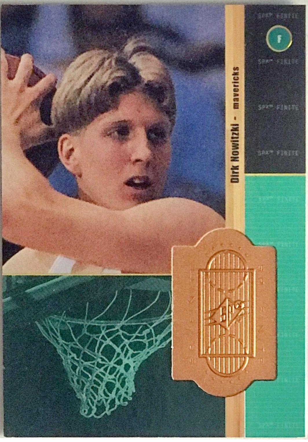 Dirk Nowitzki #219 Basketball Cards 1998 Spx Finite