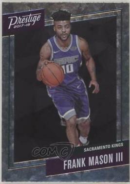 Frank Mason III #33 Basketball Cards 2017 Panini Prestige Micro Etch Rookies