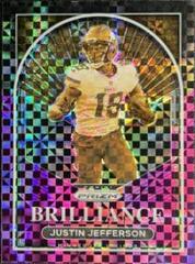 Justin Jefferson [Purple Power] #B-10 Football Cards 2022 Panini Prizm Brilliance Prices