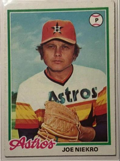 Joe Niekro #306 Cover Art