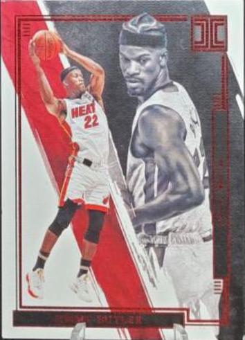 Jimmy Butler [Asia Red] #11 Basketball Cards 2021 Panini Impeccable