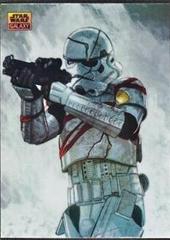 Night Trooper #GE-9 Star Wars 2024 Topps Chrome Galaxy Galactic Empire Art Prices