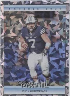 Taysom Hill [Cracked Ice] #12 Football Cards 2022 Panini Chronicles Draft Picks Donruss Retro