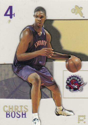 Chris Bosh #92 Basketball Cards 2003 Fleer E-X