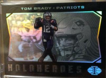 TOM BRADY 2021 Panini Illusions Holo Heroes Rare deals Case Hit SSP HHTB-1