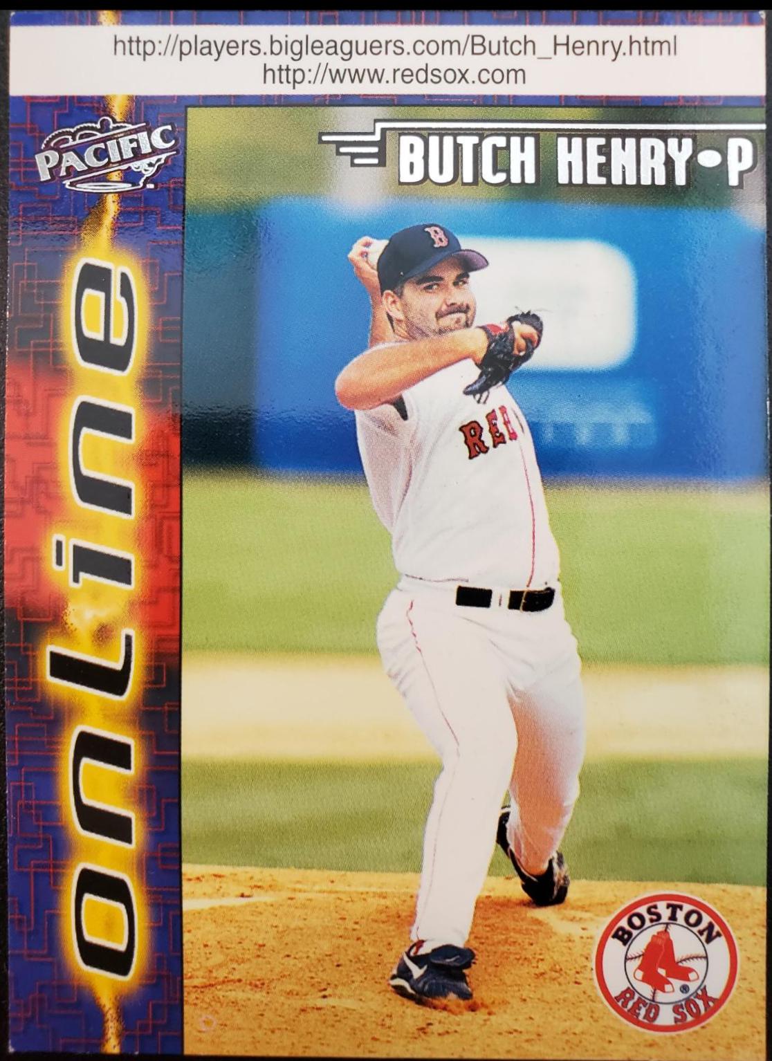 Butch Henry #116 Baseball Cards 1998 Pacific Online