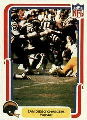 San Diego Chargers [Pursuit] #48 Football Cards 1980 Fleer Team Action Prices