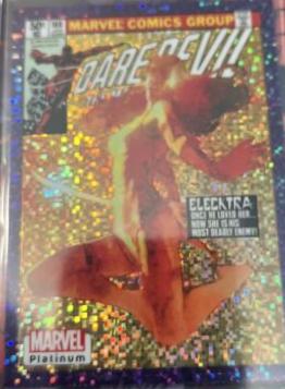 Elektra [Purple Pixel] #VI32 Marvel 2023 Upper Deck Platinum Cover Variant