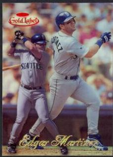 Edgar Martinez [Class 3 Red Label] #75 Baseball Cards 1998 Topps Gold Label