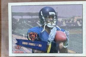 David Terrell [Rookie Minis] #404 Football Cards 2001 Fleer Tradition Glossy